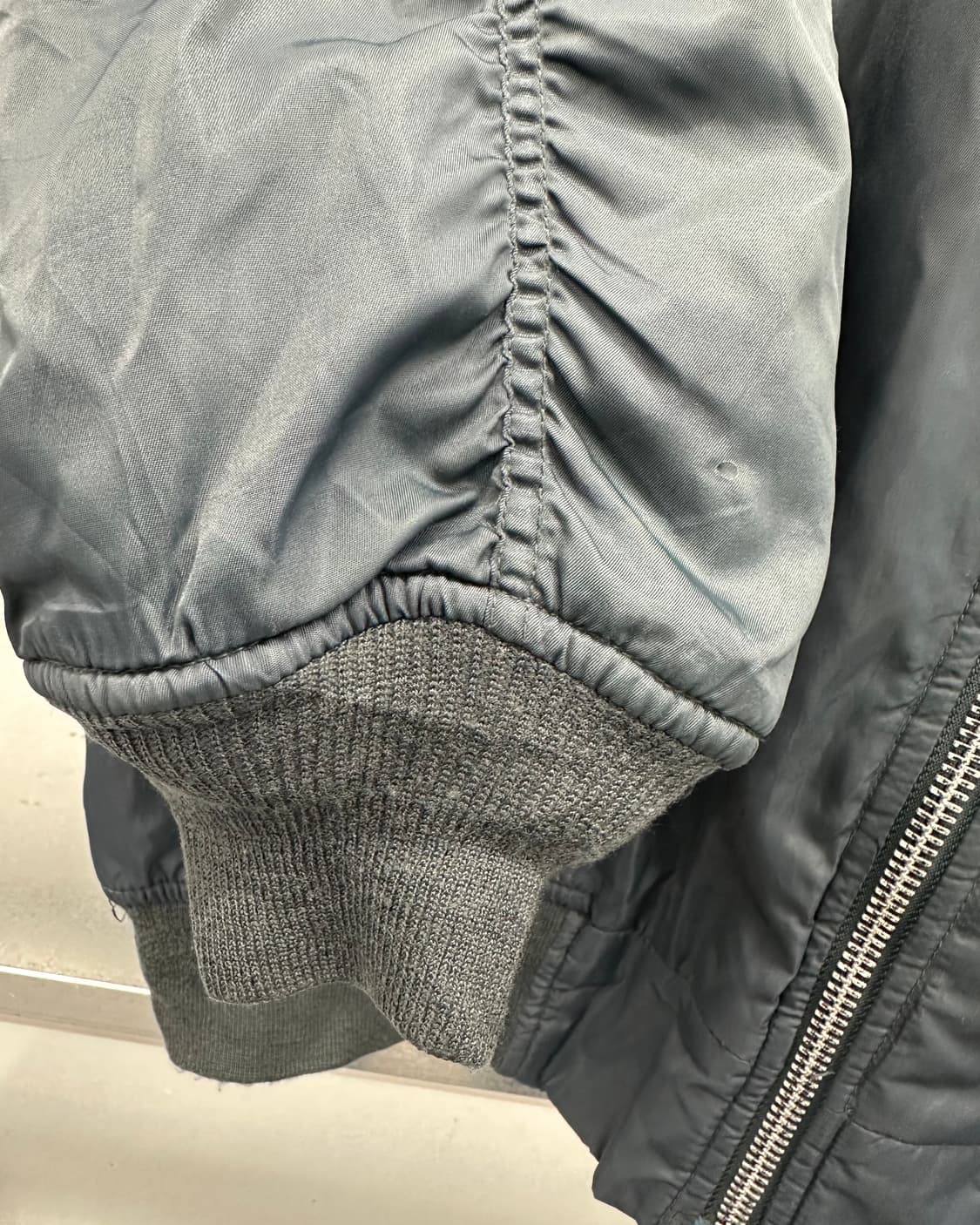 (XL)VINTAGE  USA MA-1 항공점퍼-M1505 상품이미지5