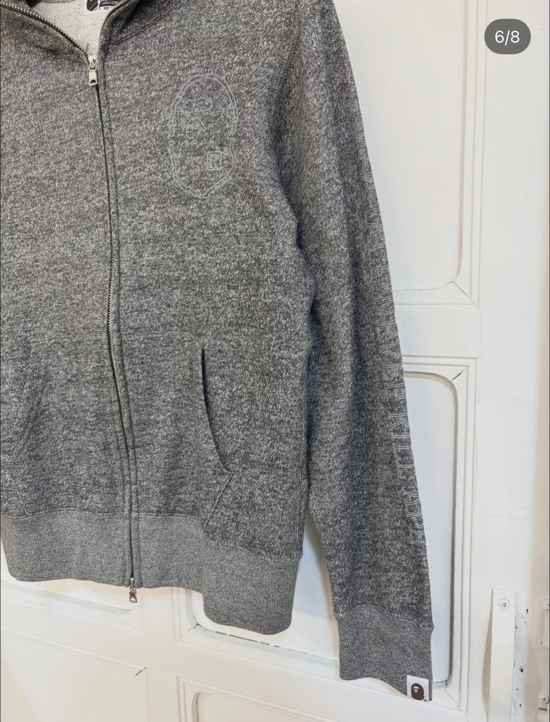 베이프 무난딱 투웨이 후드집업 상품이미지5