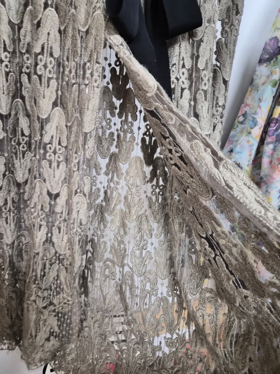 오브제 자수레이스 아우터 상품이미지5