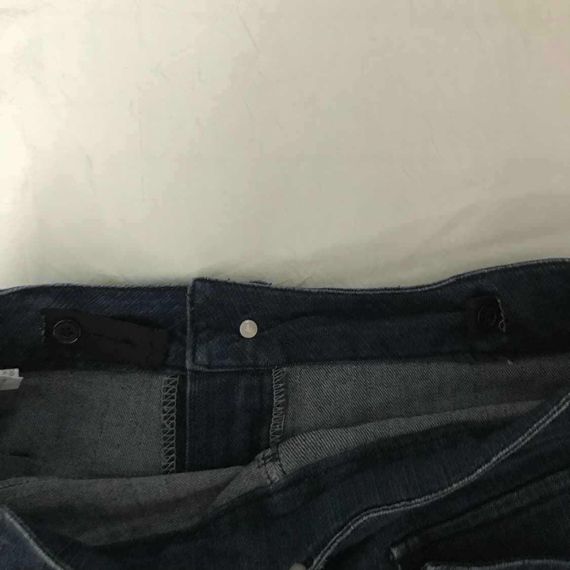 JPN Vintage 모리걸 데님 워싱 버튼 미니스커트 상품이미지6