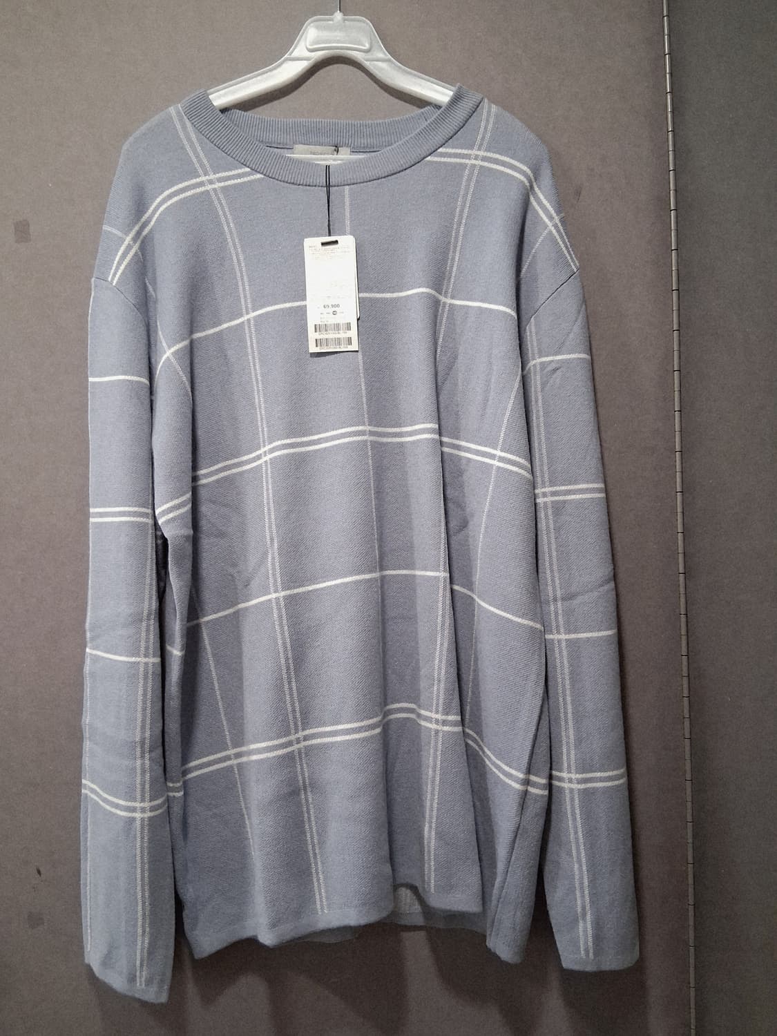 남성 니트 체크 데일리 룩 프로젝트M 상품이미지1