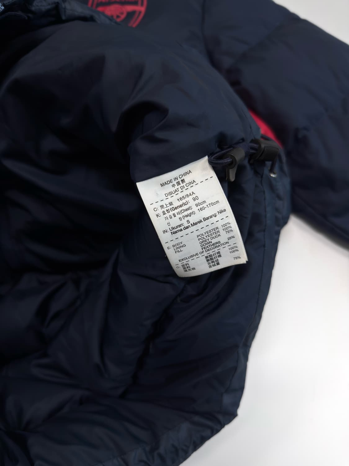 나이키 아스날 패딩 상품이미지5