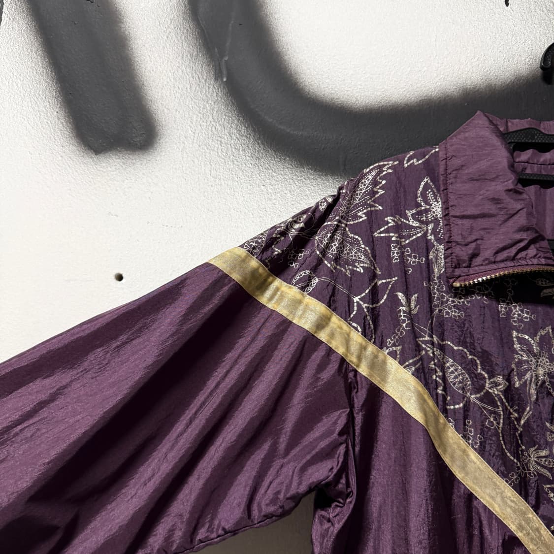 VTG 빈티지 에스닉 바로크 패턴 우븐 집업 윈드브레이커 자켓 상품이미지6