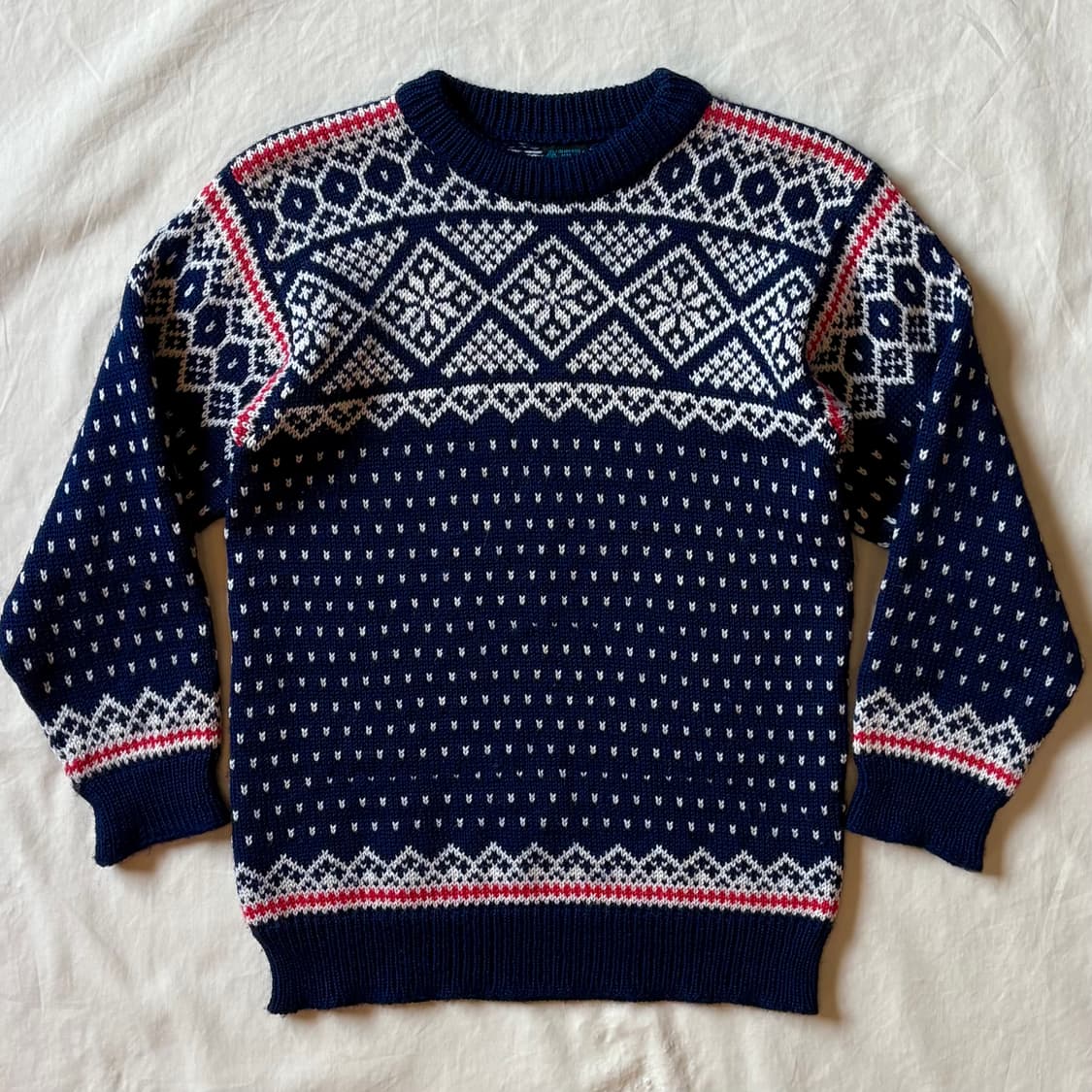 [S 48] 80s DALE OF NORWAY 노르딕 울 니트 스웨터 상품이미지1