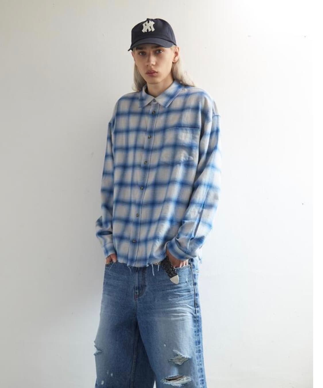 파프롬왓 FAR PATCH LOGO CAP (NAVY) 상품이미지2
