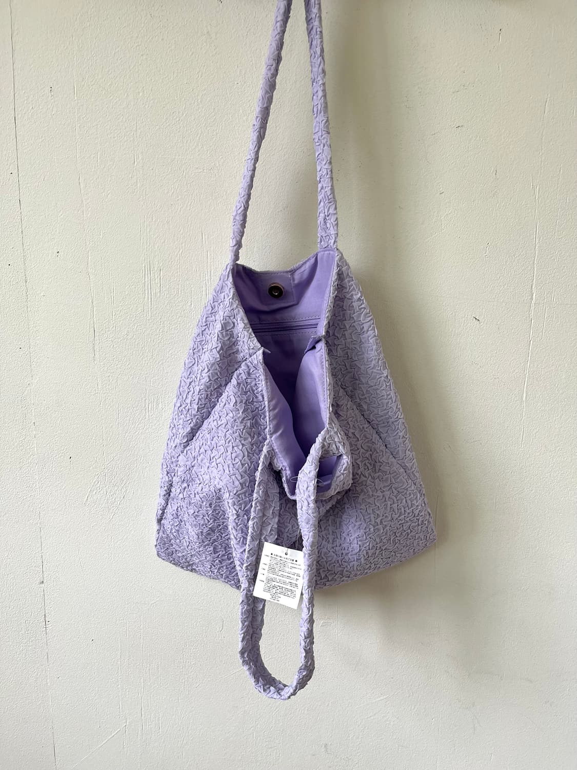 Japan vtg 라벤더 숄더백 상품이미지3