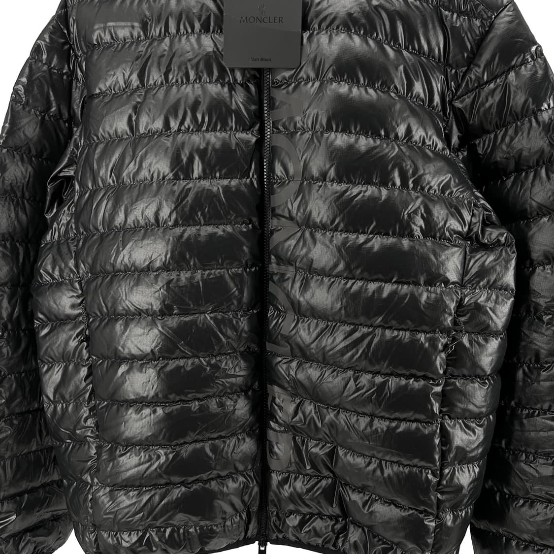 [5사이즈] 몽클레어 라우젯 경량패딩 후드 자켓 블랙  상품이미지5