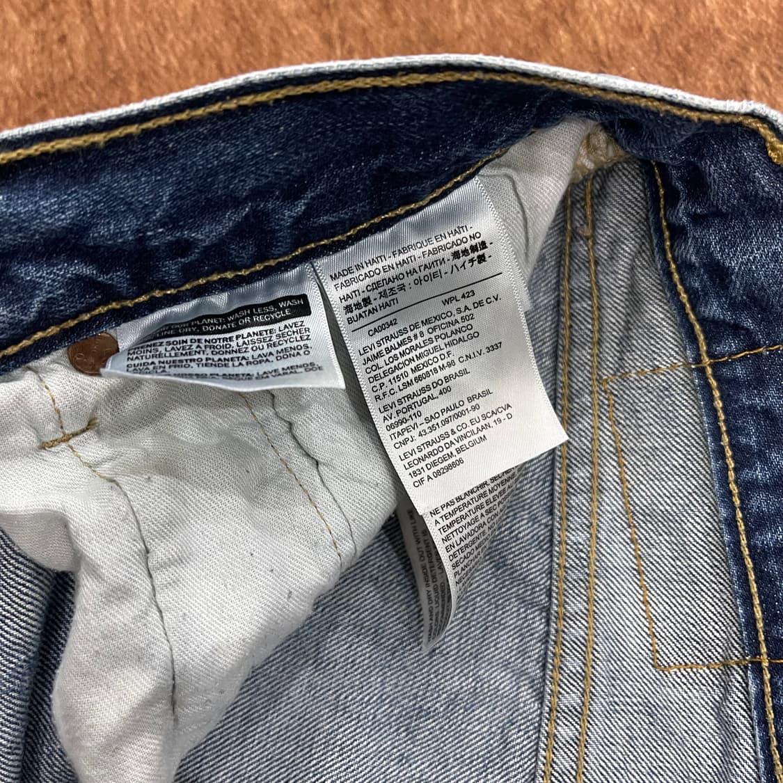 리바이스 501 데님팬츠 w33l30 상품이미지4