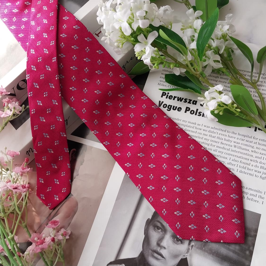 브룩스브라더스 실크 마이크로 패턴 넥타이 8.5cm A+등급 k2053
 상품이미지3