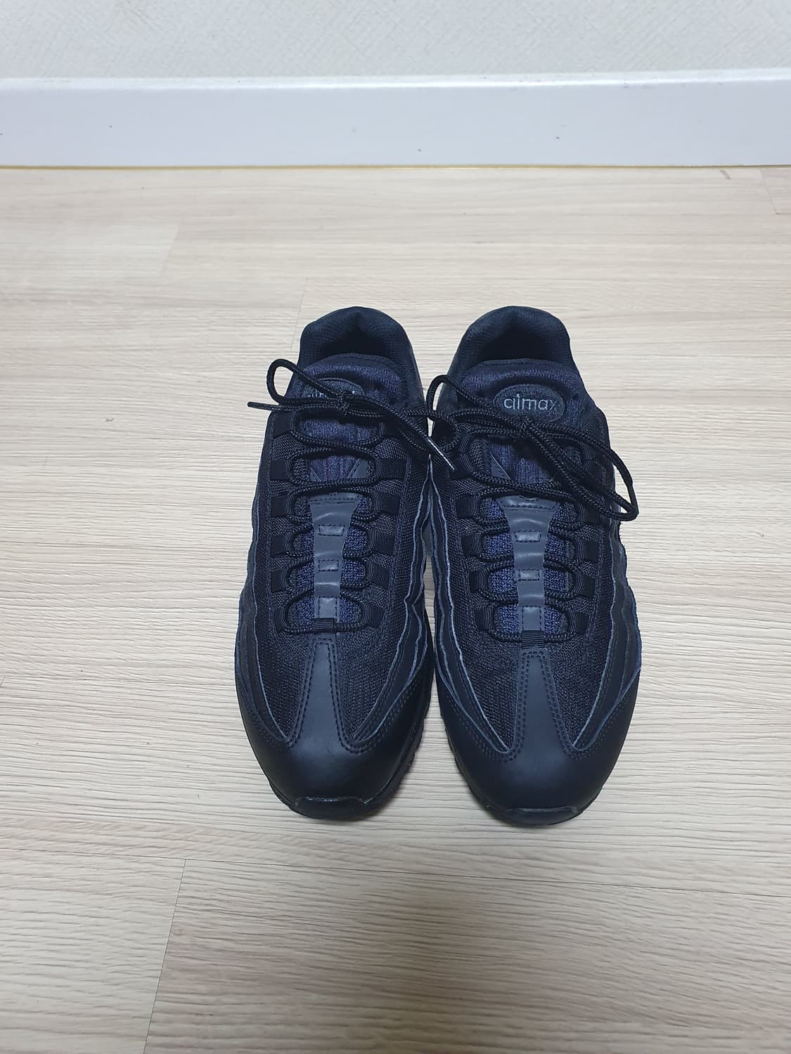 나이키 에어맥스 95 올블랙 운동화 275 상품이미지3