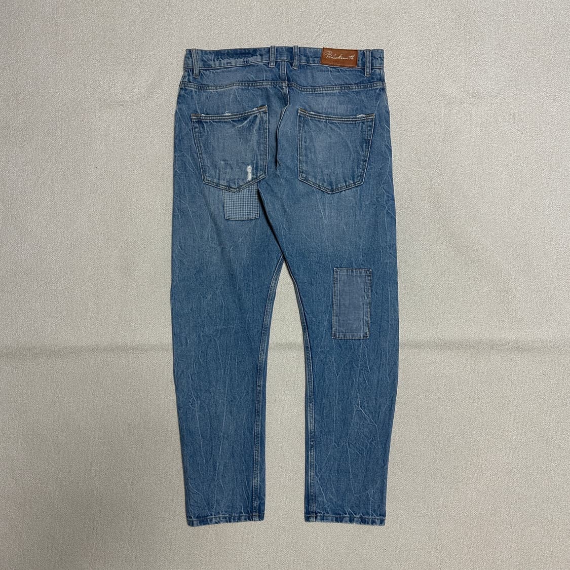 블랙스미스 망고 맨 루즈 테이퍼드 데님 팬츠 상품이미지2