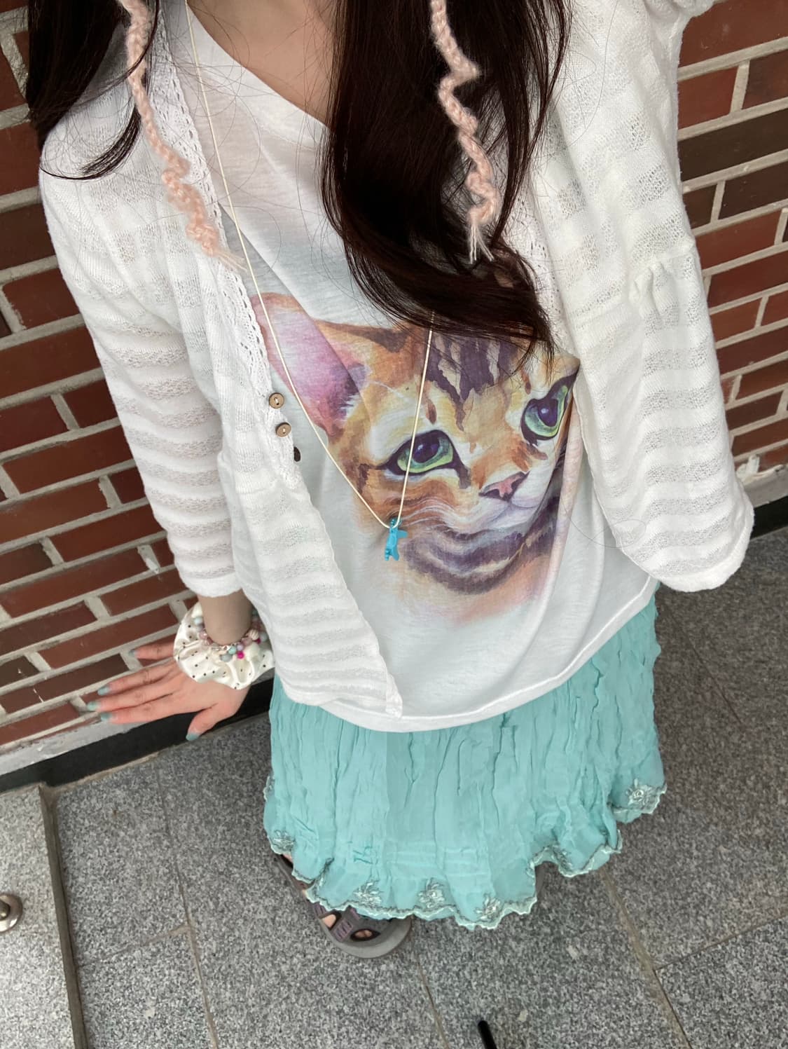 아깽이 파스텔 빈티지 코디세트 3pcs 상품이미지10