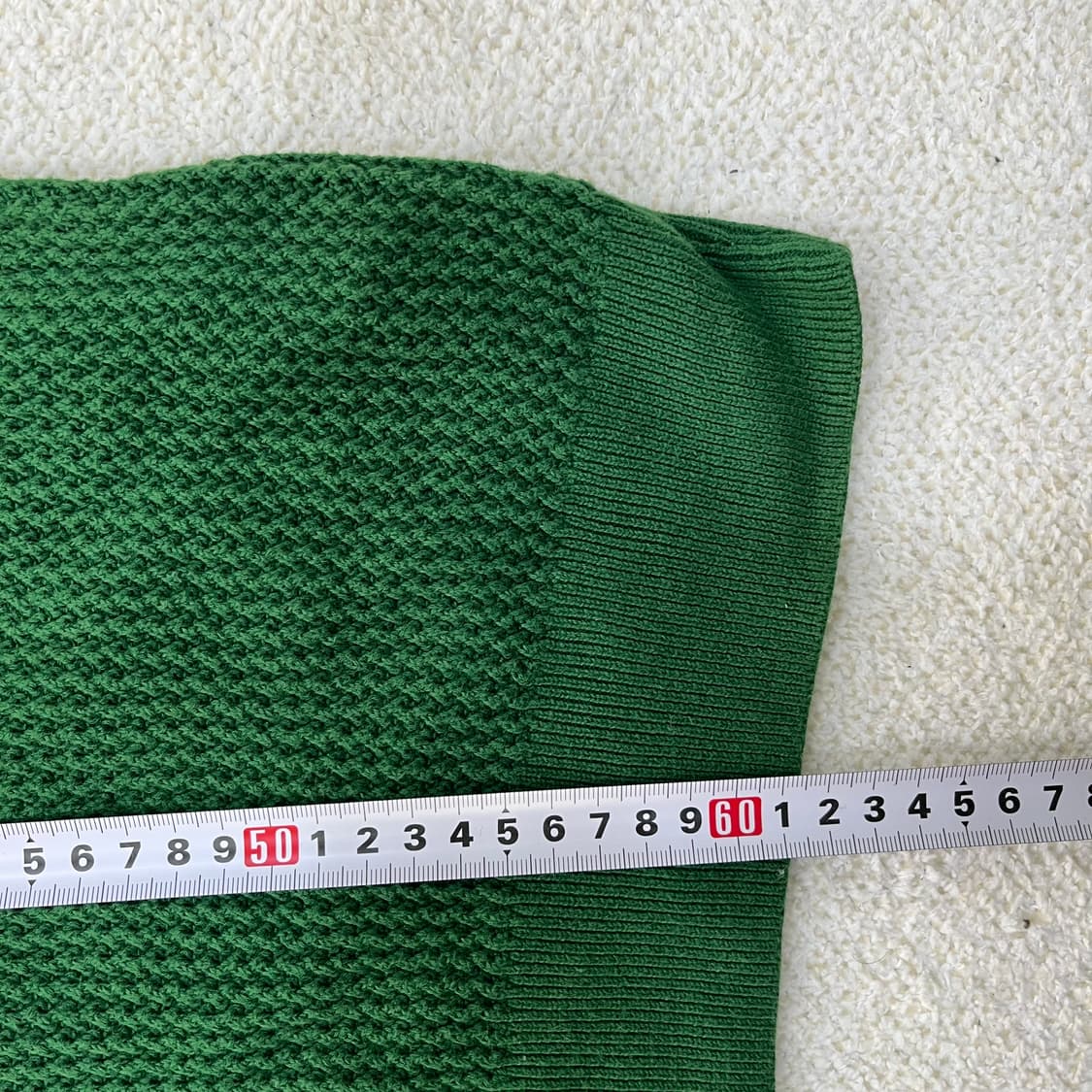 M 무신사 크로셰 니트 반팔 카라티 0304M 상품이미지6