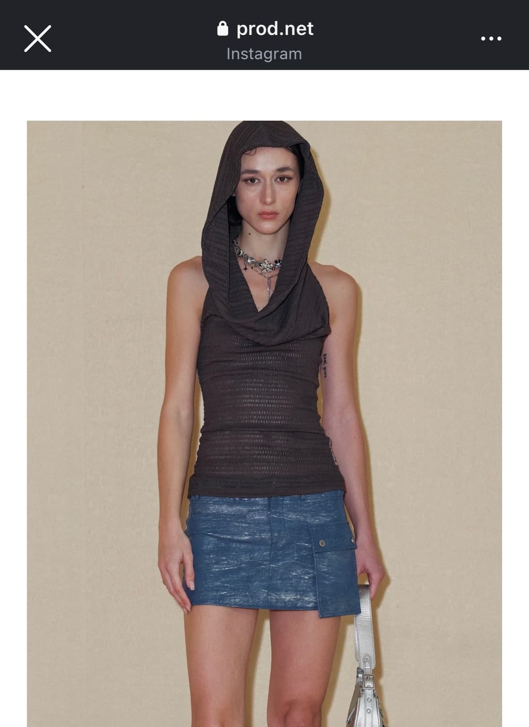Prod hoodie sleeveless top 상품이미지1