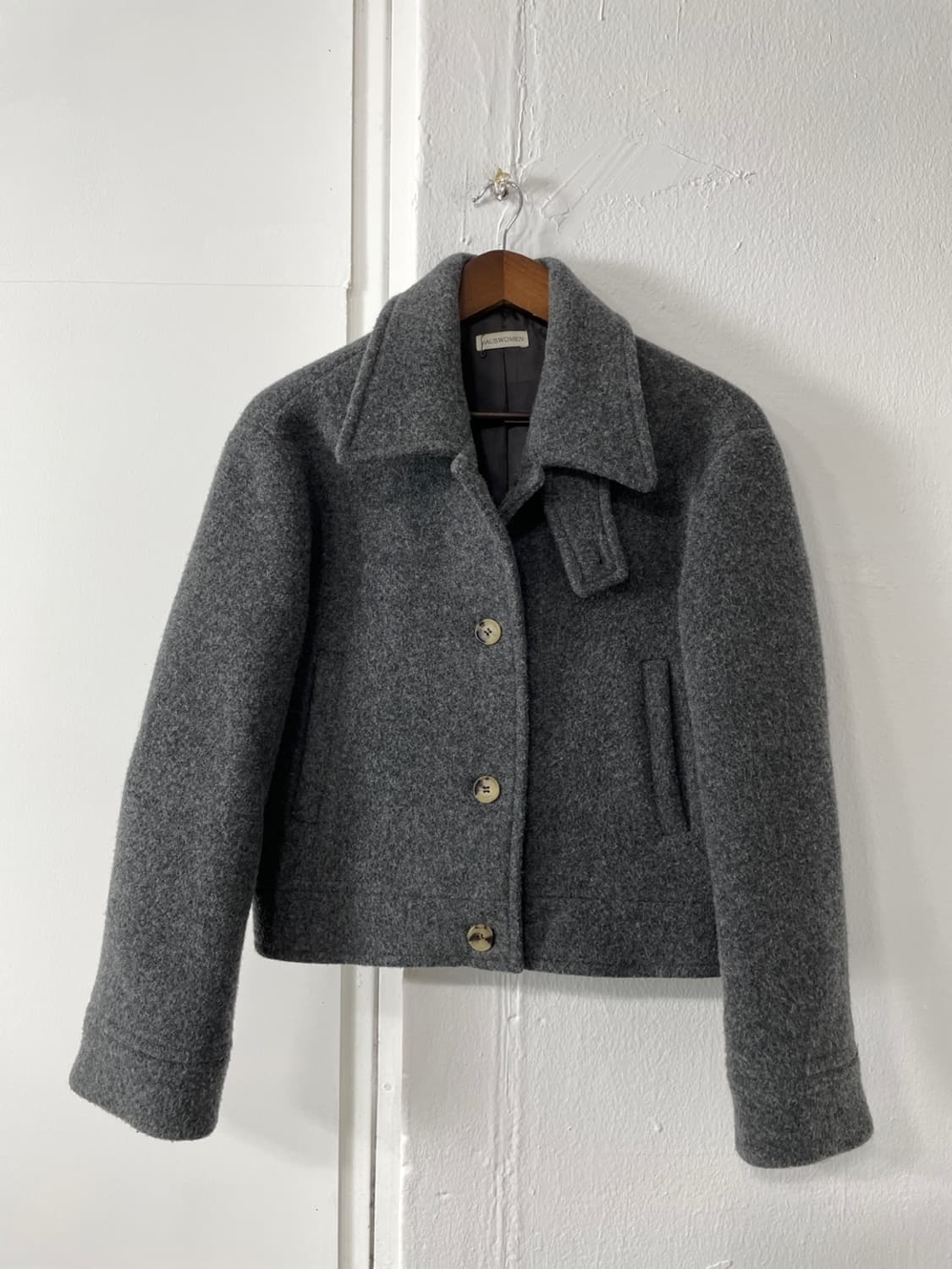하우스우먼 울 크롭 자켓 상품이미지1