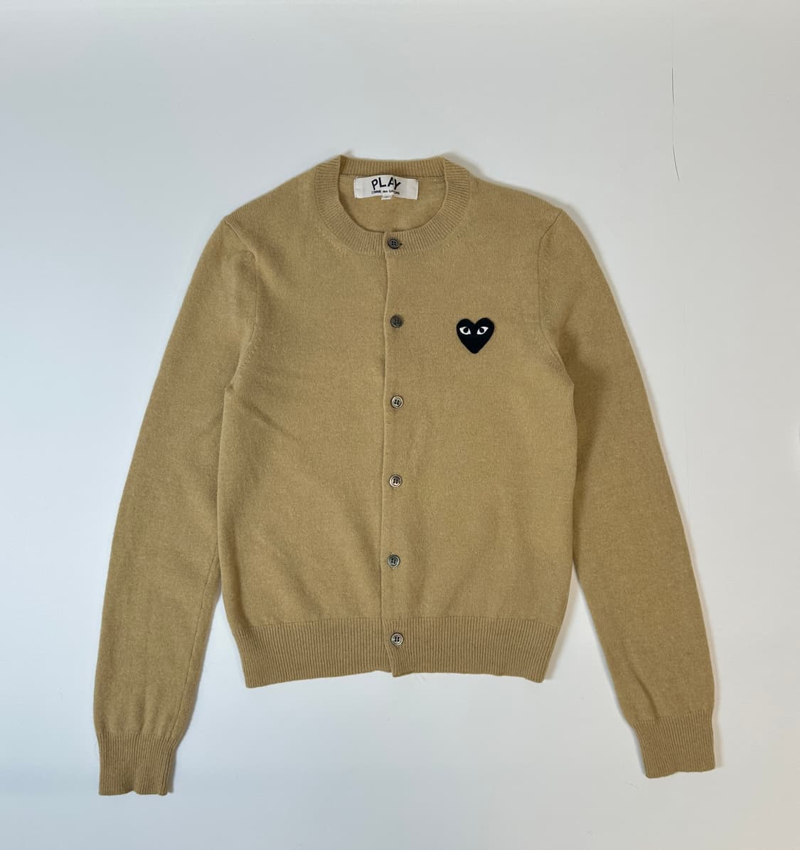 꼼데가르송 하트와펜 가디건 브라운 s 상품이미지1