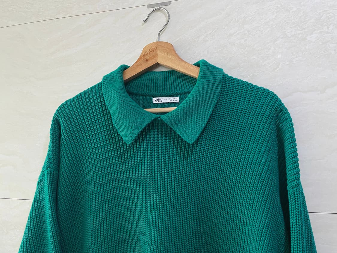 자라 / 와플 니트, 남성 니트 / L(105) 상품이미지3