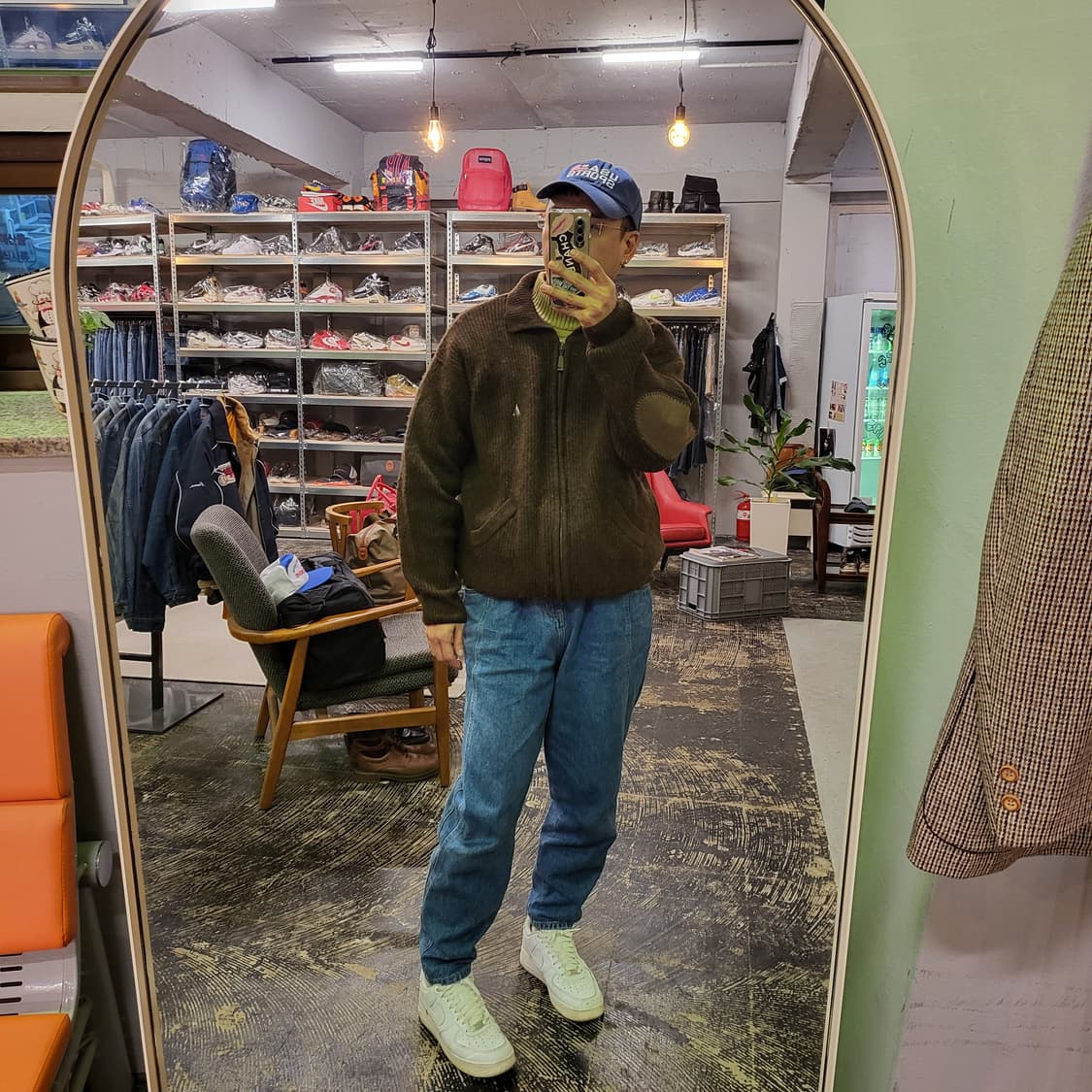 90s 빈폴 집업 니트 (95) 상품이미지2