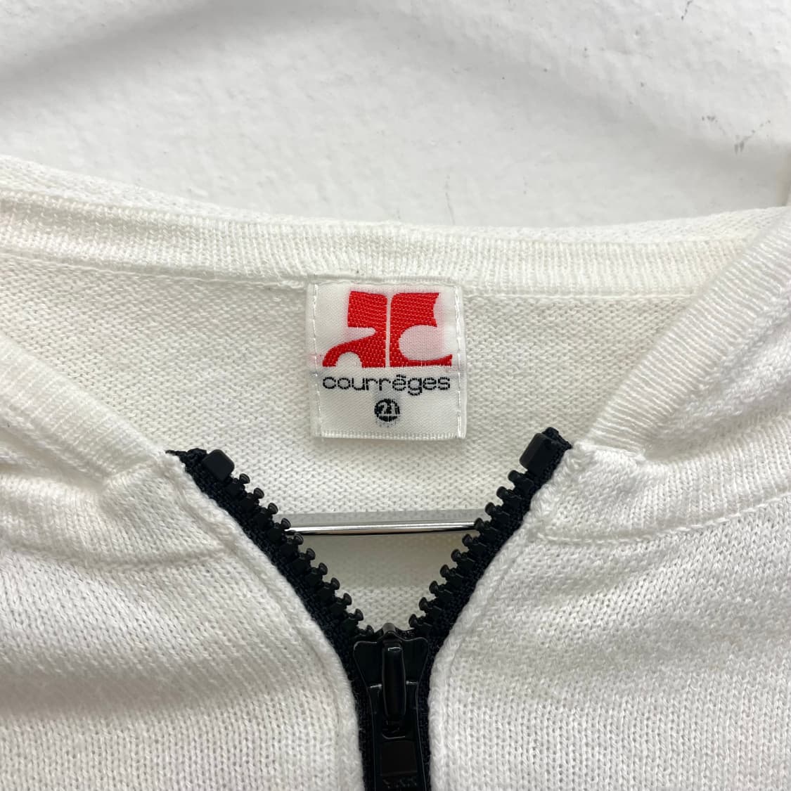 courreges shirring zip-up 상품이미지3