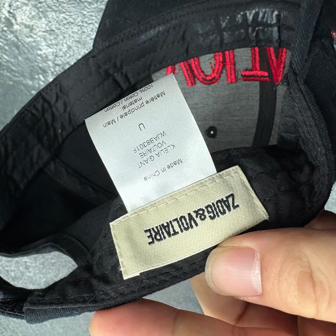 자딕앤볼테르 볼캡 상품이미지4