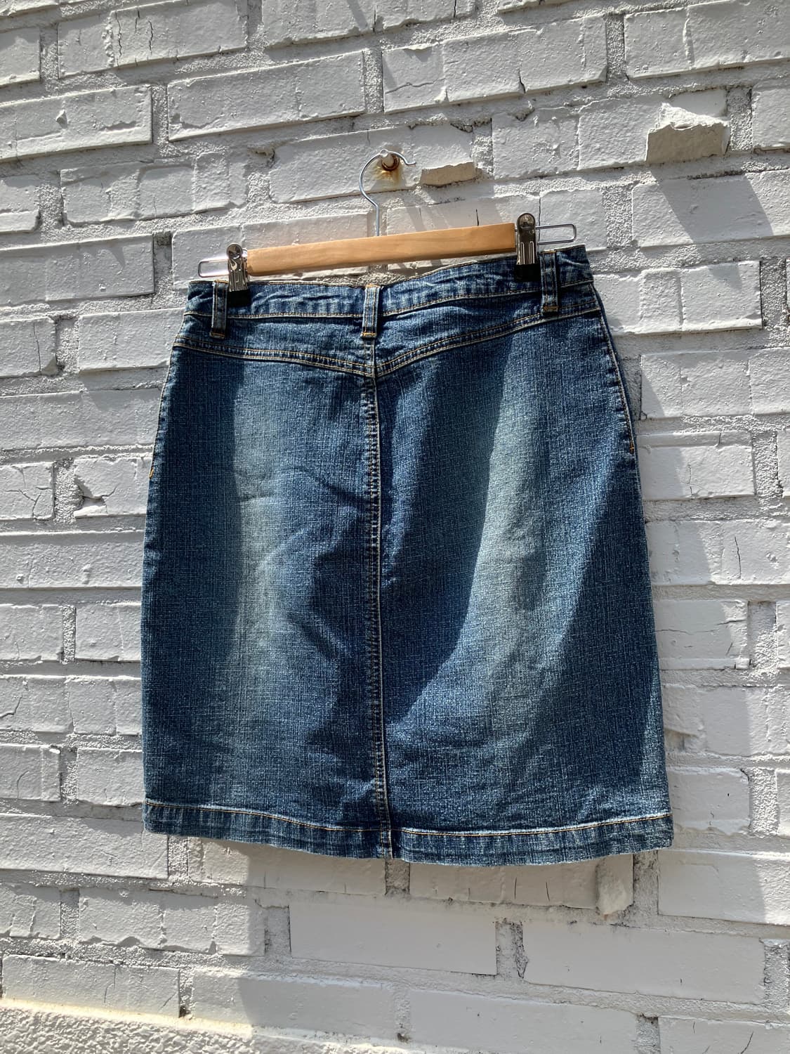 Zana-Di 하트 포켓 데님 미니스커트 28 상품이미지4