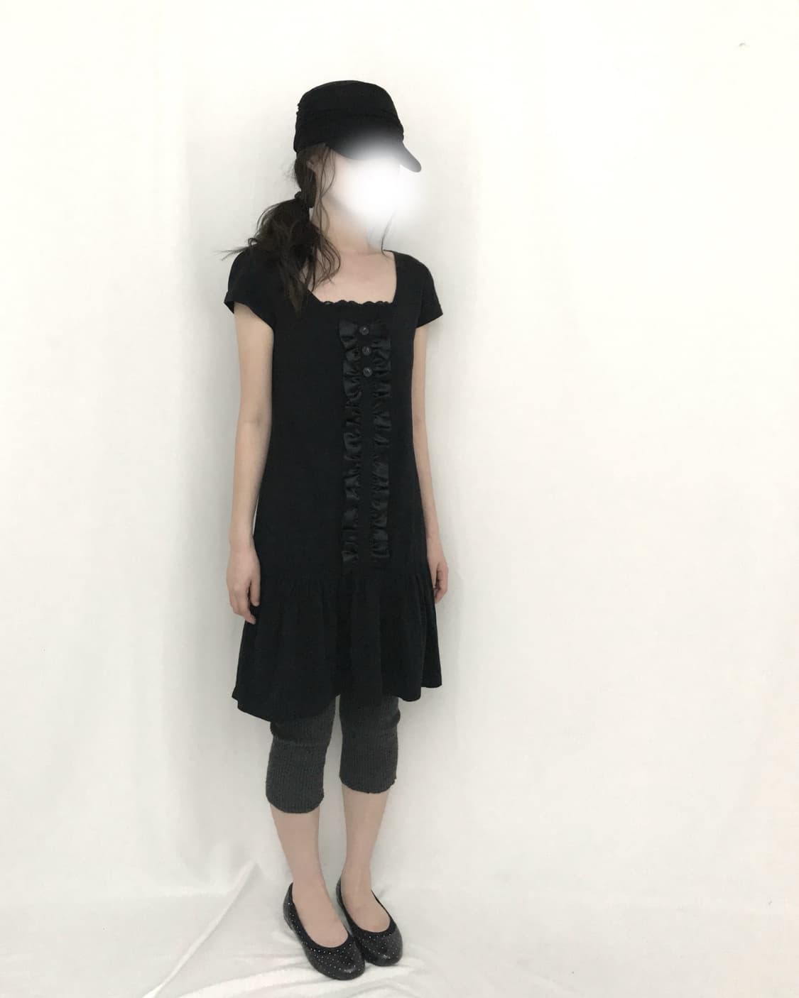 vintage ruffle dress 상품이미지3