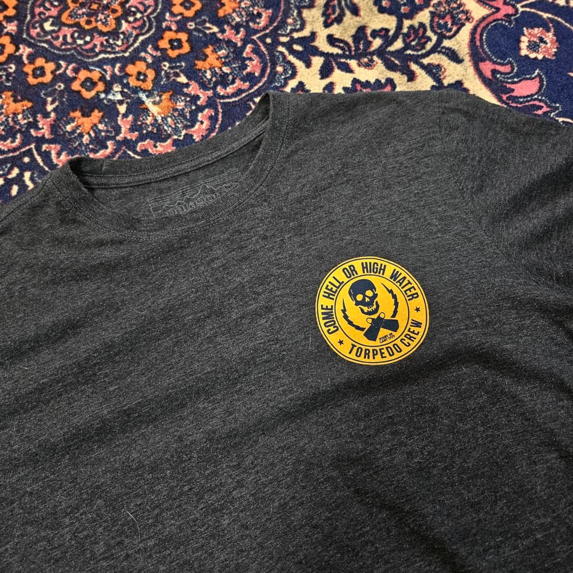 파타고니아 스컬 백로고 라운드넥 슬림 티셔츠 상품이미지4