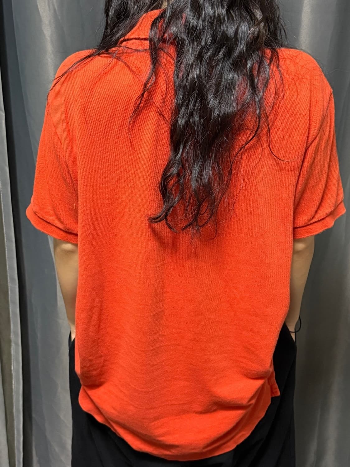 폴로 오렌지 반팔 카라티 상품이미지2