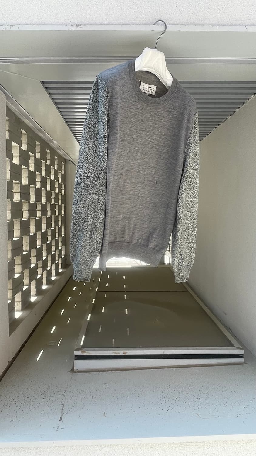 [MAISON MARGIELA]Bi-Material Knit (Grey) 상품이미지9
