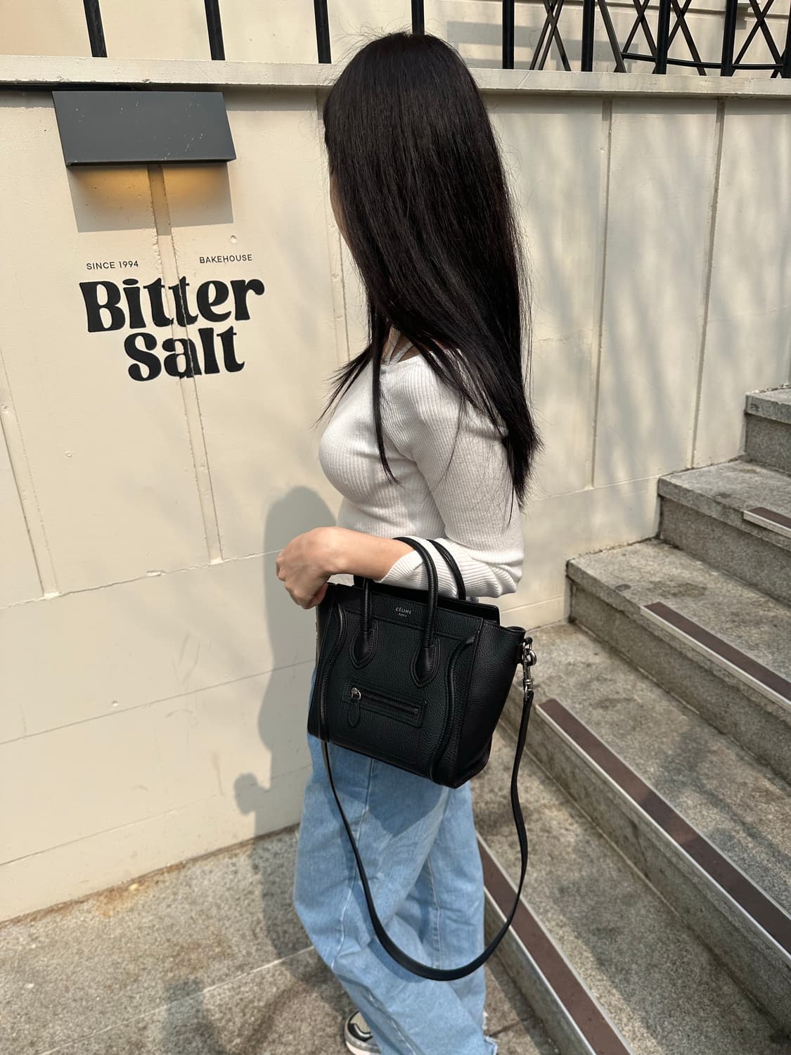 [SA 정품] 셀린느 러기지백 나노 블랙 상품이미지8