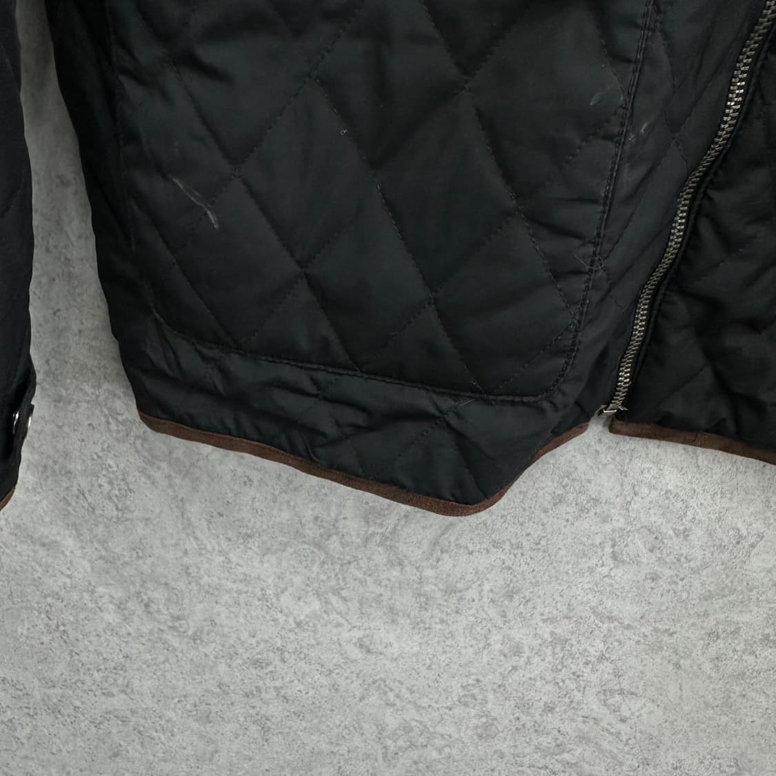 95 타미힐피거 남자 양면 리버서블 퀼팅 점퍼 상품이미지6