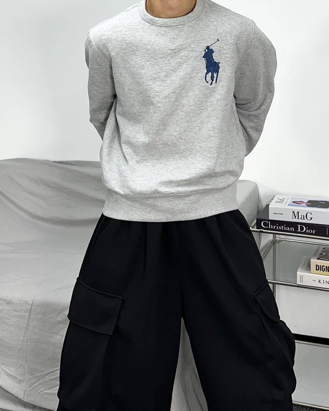 폴로 랄프로렌 빅포니 맨투맨 M 상품이미지3