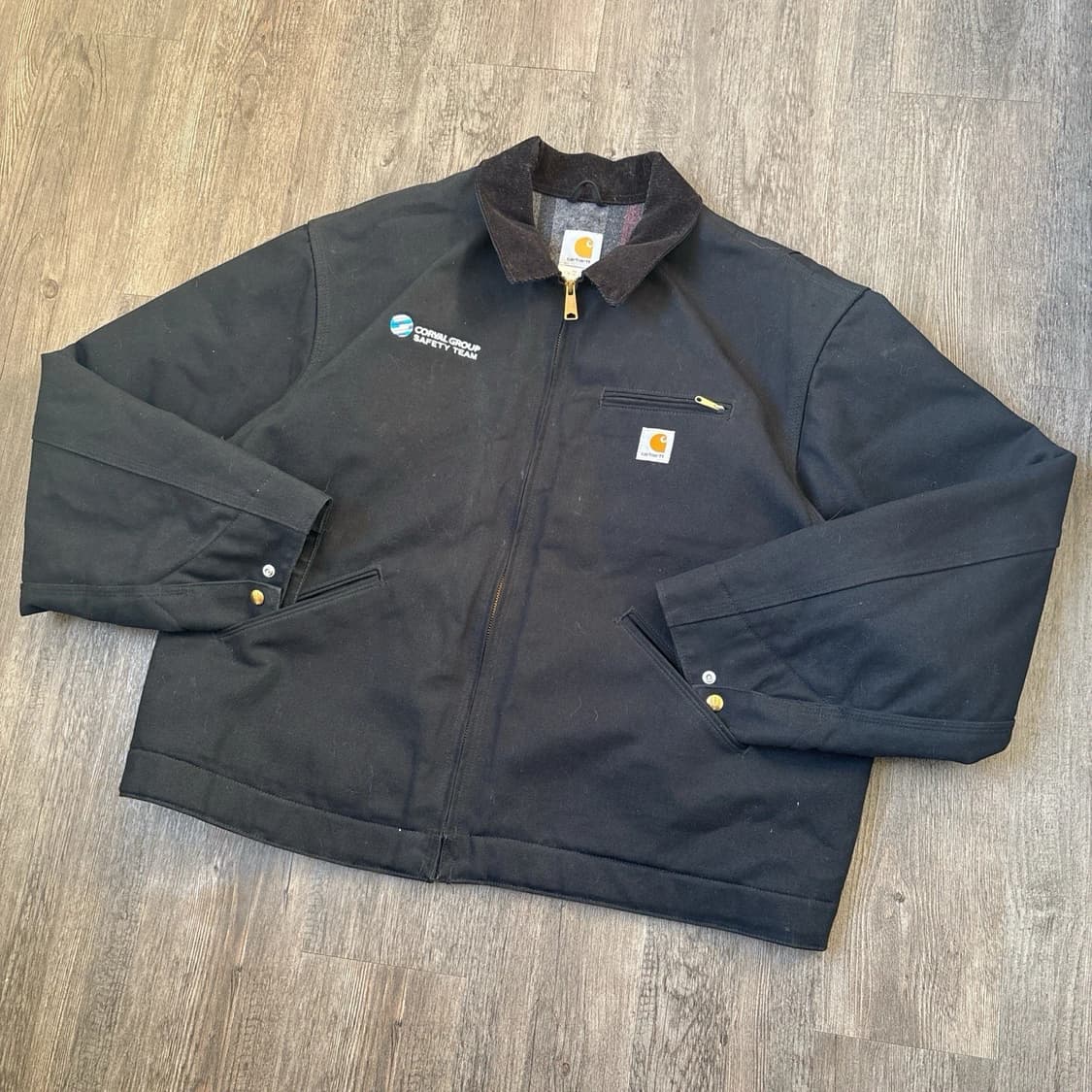 칼하트 j01 디트로이트 자켓 블랙 상품이미지1