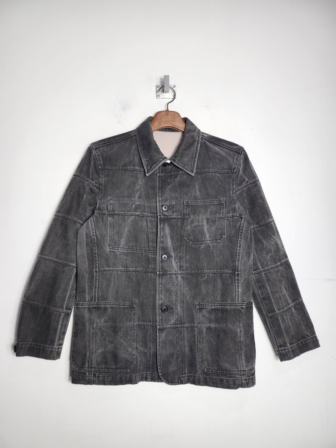 빈티지 패치워크 워크 자켓 상품이미지1