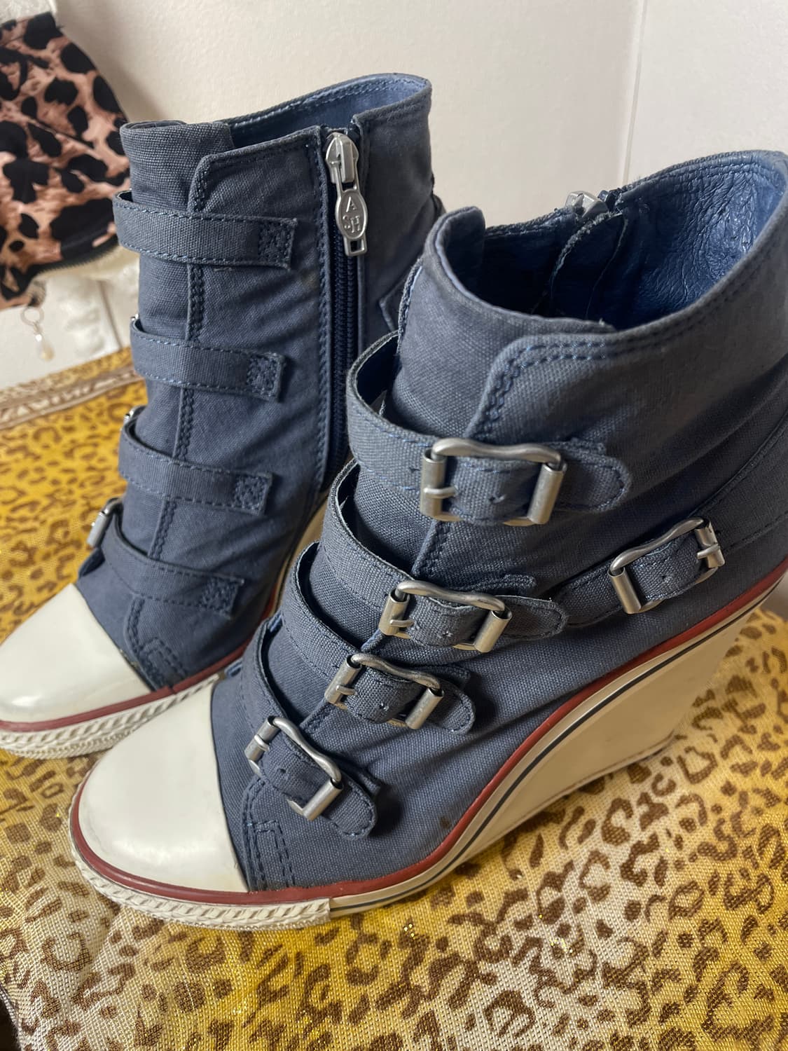 ASH 웨지힐 스니커즈 컨버스 상품이미지3