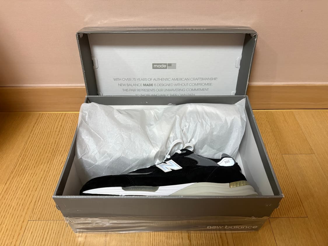뉴발란스 992 그레이 블랙 상품이미지5