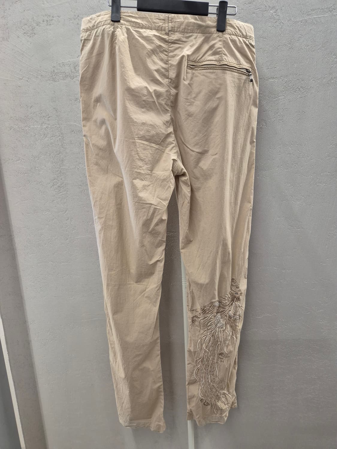 마하리시 베이지 코튼 팬츠 XL 상품이미지3