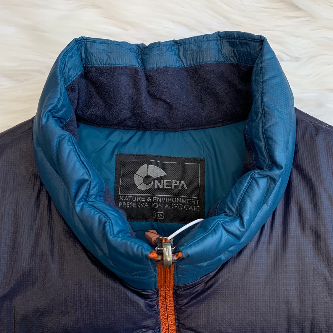 네파 NEPA 배색 덕다운 남성 패딩 1729 상품이미지4