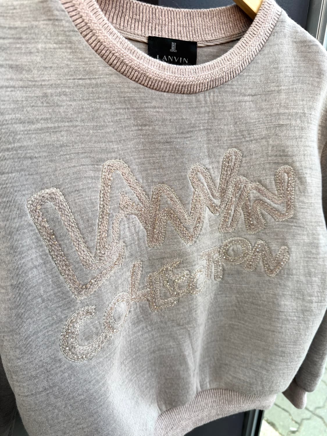 82/ 랑방 컬렉션 23FW 로고 맨투맨 상품이미지5