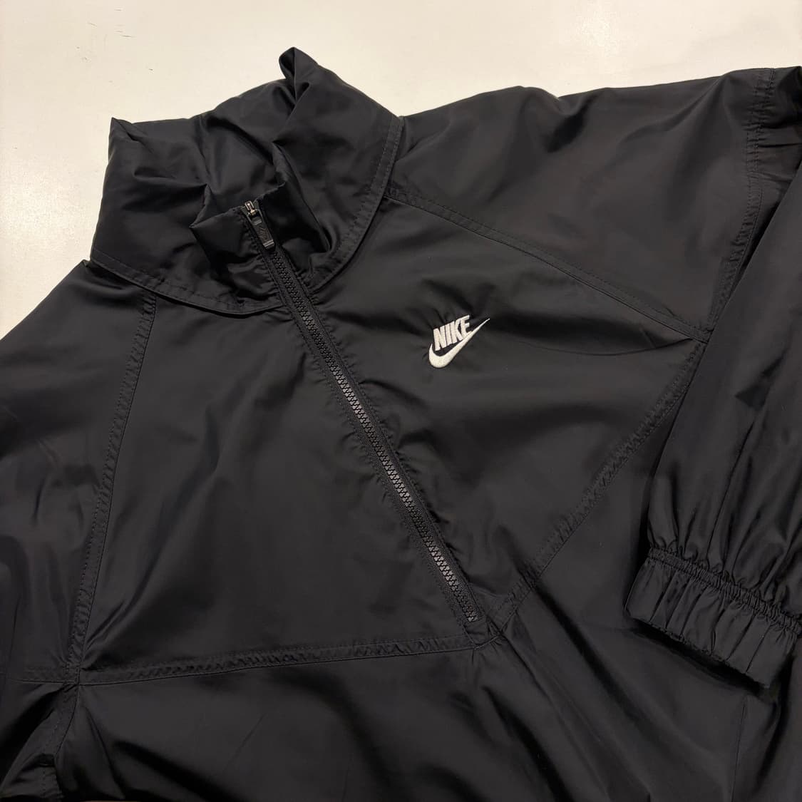 [M] 나이키 윈드러너 블랙 하프집업 바람막이 자켓 B335 상품이미지3