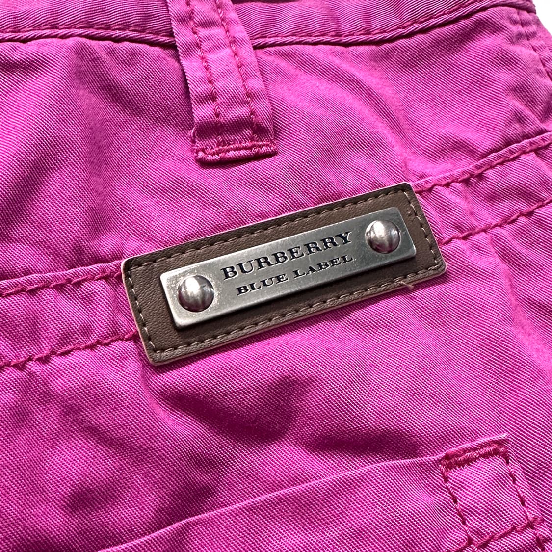 버버리 블루라벨 코튼 반바지 쇼츠 여성 30인치 상품이미지4