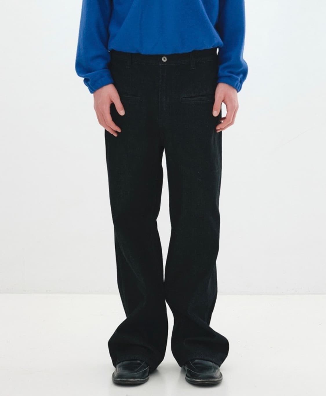 [44구매]아이엘 aieul aryal jeans indigo/black 상품이미지1