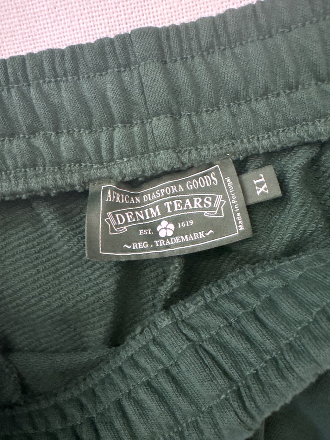 데님티어스 스웻 팬츠 그린 XL 상품이미지2