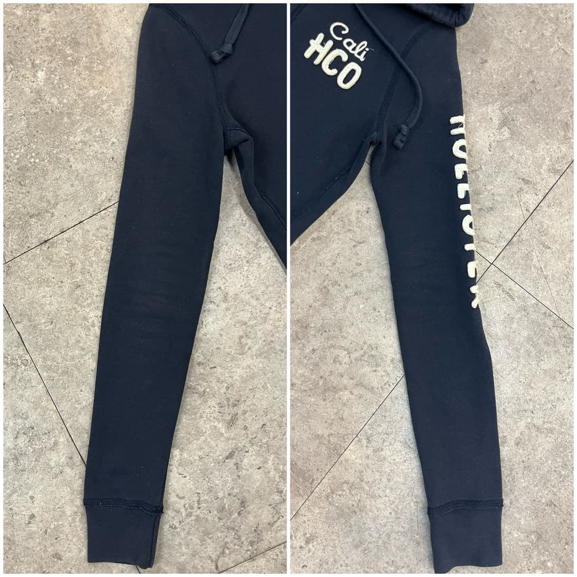 홀리스터 기모 후드집업 네이비 S #csz3947 상품이미지7