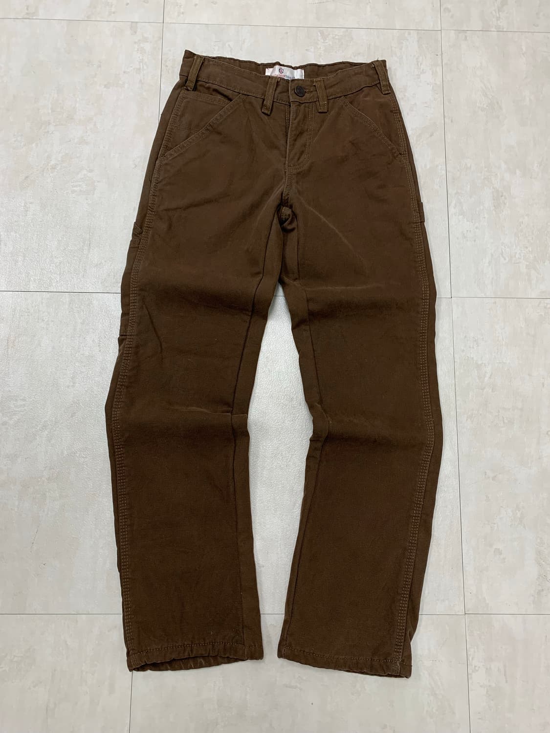 Insulated gear 브라운 스트레이트 팬츠 #104 상품이미지1