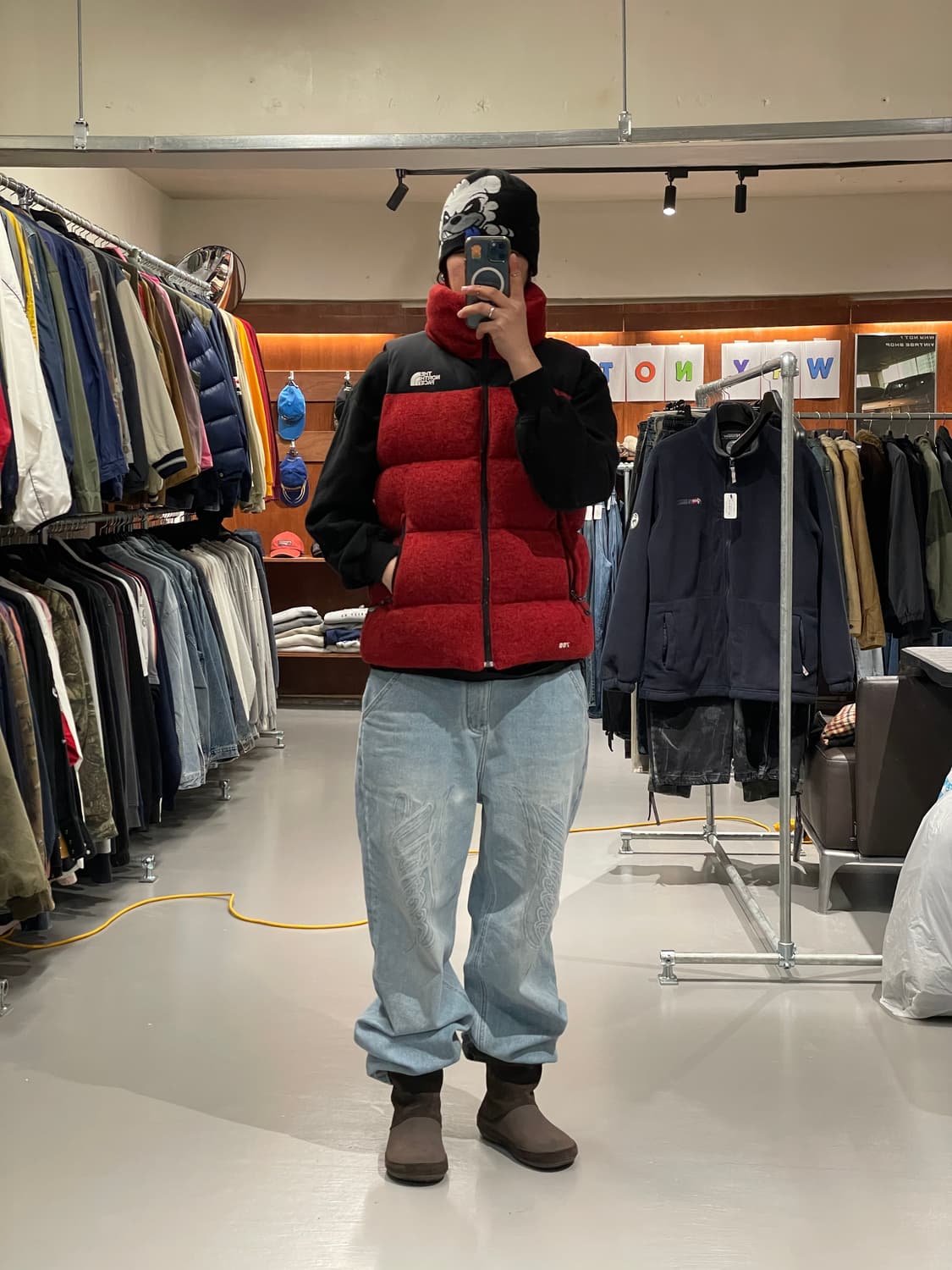 노스페이스 700 패딩 조끼 상품이미지3