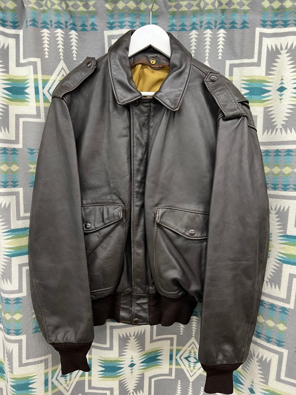 쇼트 가죽 자켓 상품이미지1