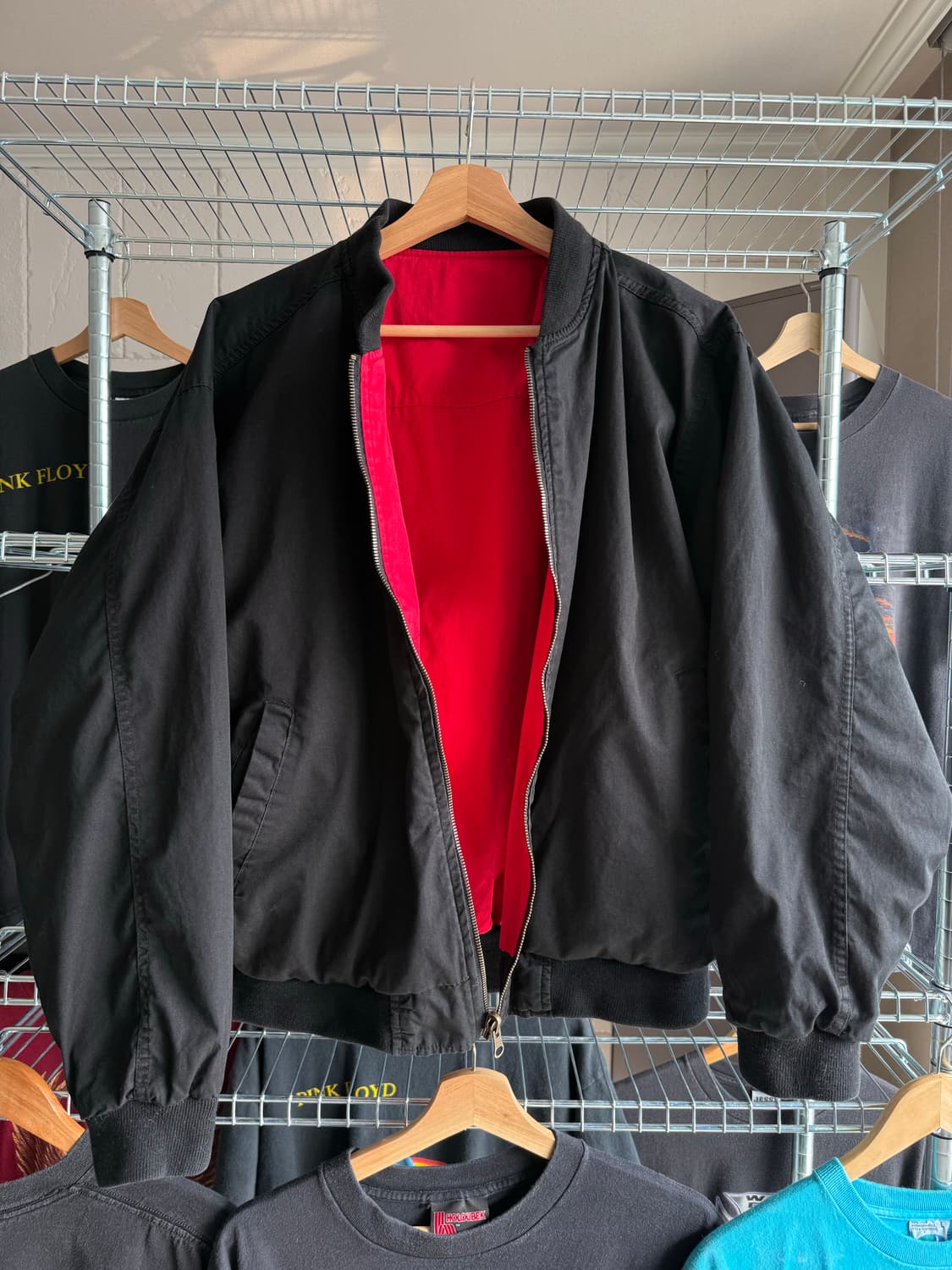 90s Marlboro 리버시블 블루종 상품이미지4