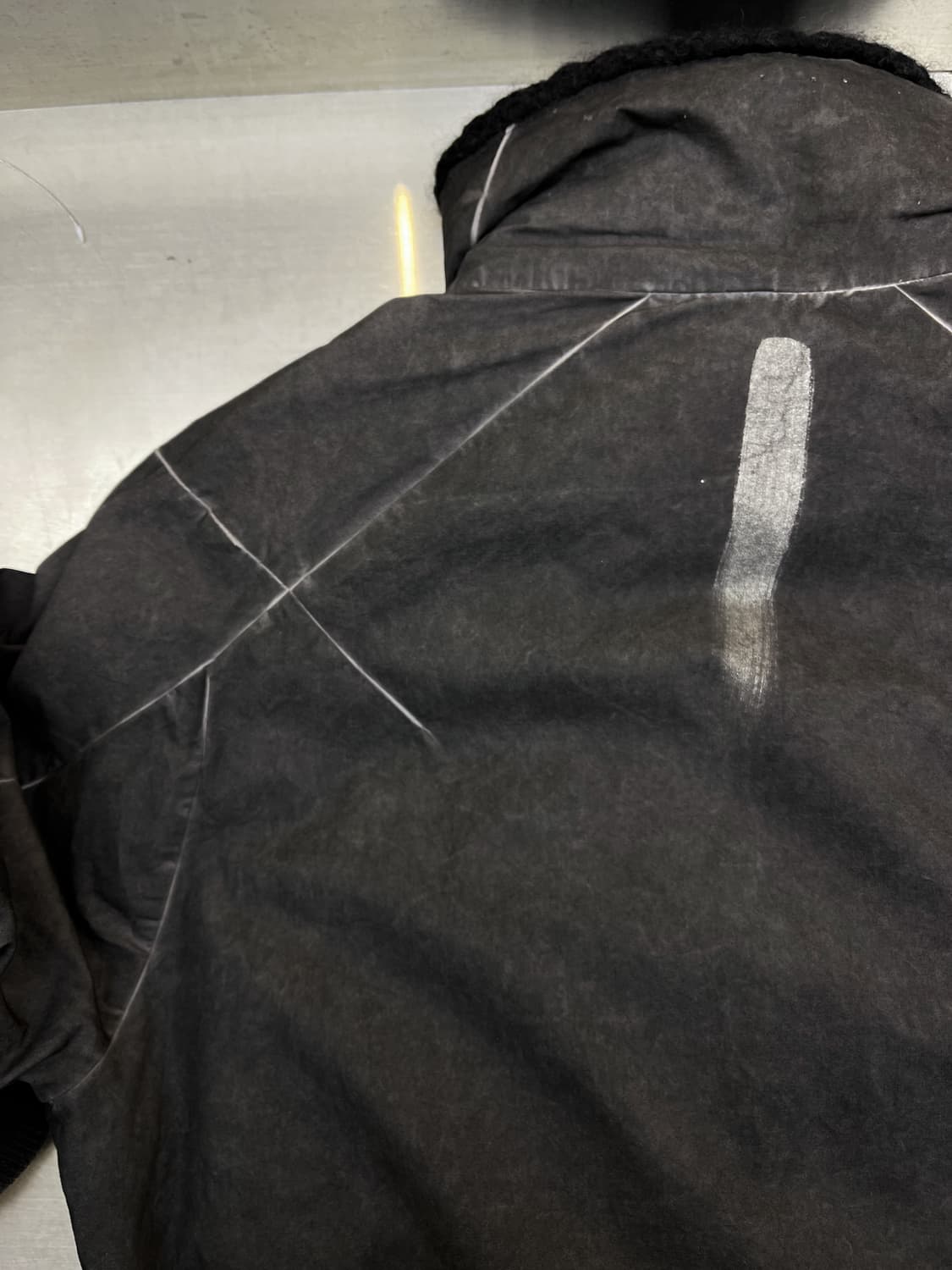 트랜짓 20fw 코티드 알파카 자켓 상품이미지7