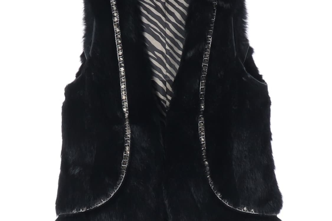 비지트인뉴욕 토끼털 베스트 상품이미지4